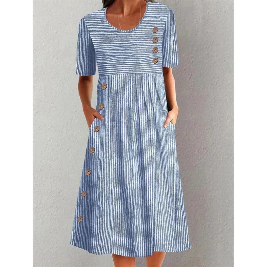 Belle | Striped Summer Dress