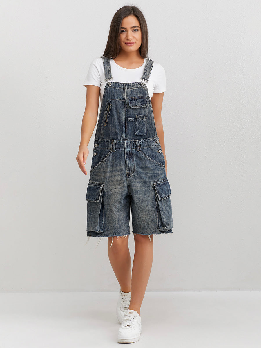 Claire Overall Shorts