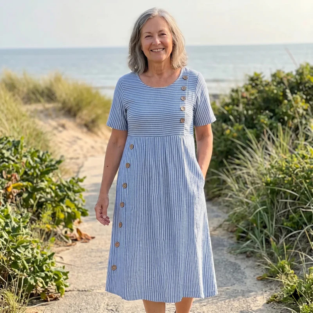 Belle | Striped Summer Dress
