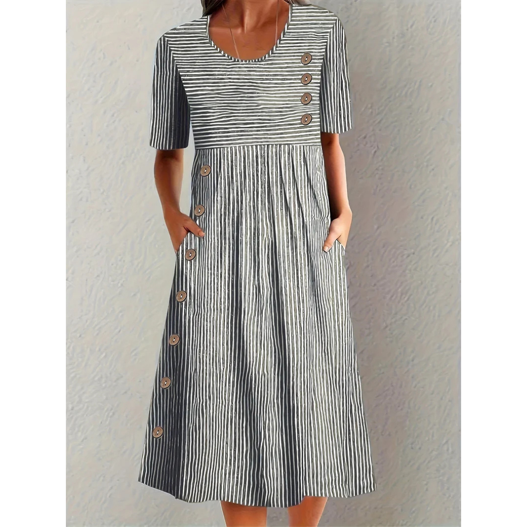 Belle | Striped Summer Dress
