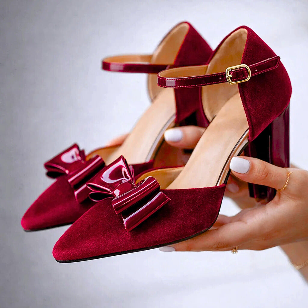 LYLA MAE BOW HEELS