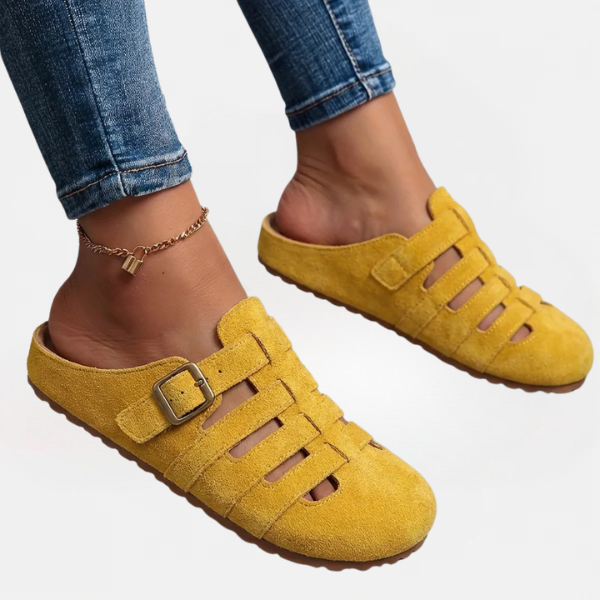 Clara | Comfortable Slip-On Mule Sandals
