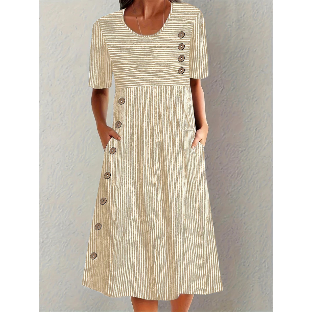 Belle | Striped Summer Dress