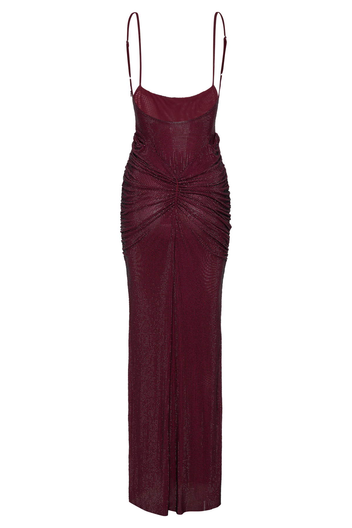 Roisin Satin Diamanté Maxi Dress
