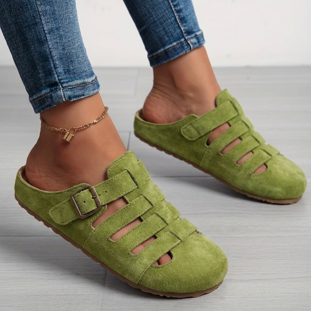 Clara | Comfortable Slip-On Mule Sandals