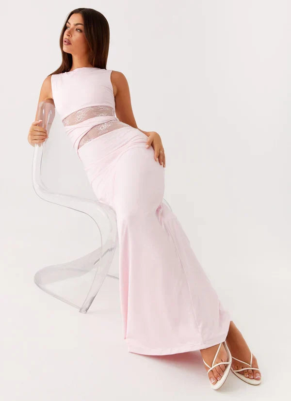 Liliana Mesh Maxi Dress