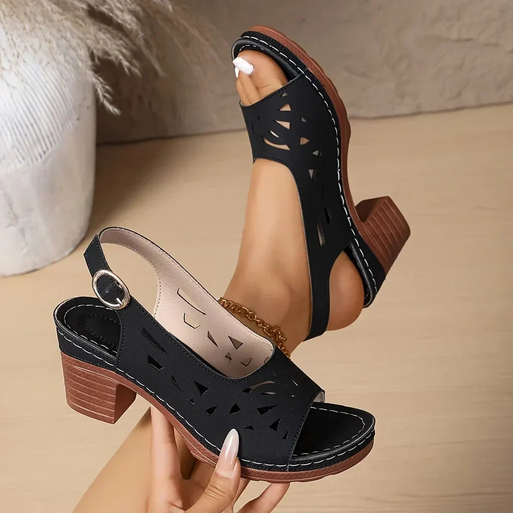 Women’s Wedge Sandals with Triple Arch Support