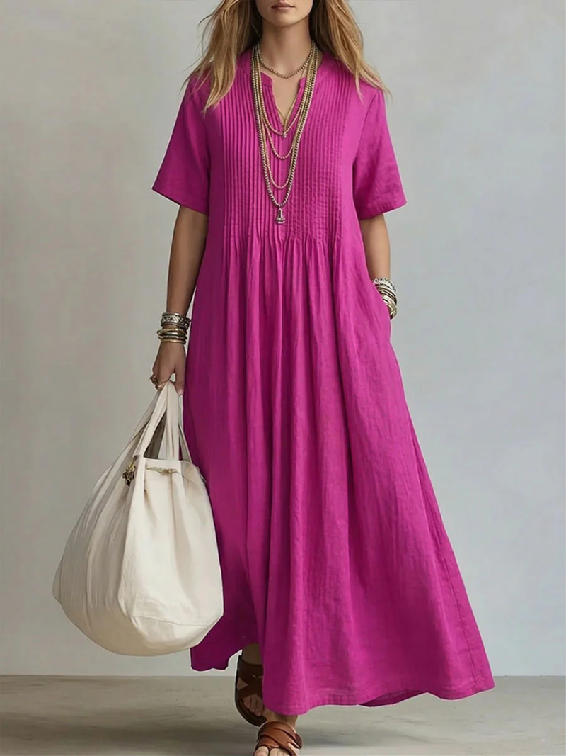 Betsaida – V-Neck Maxi Dress