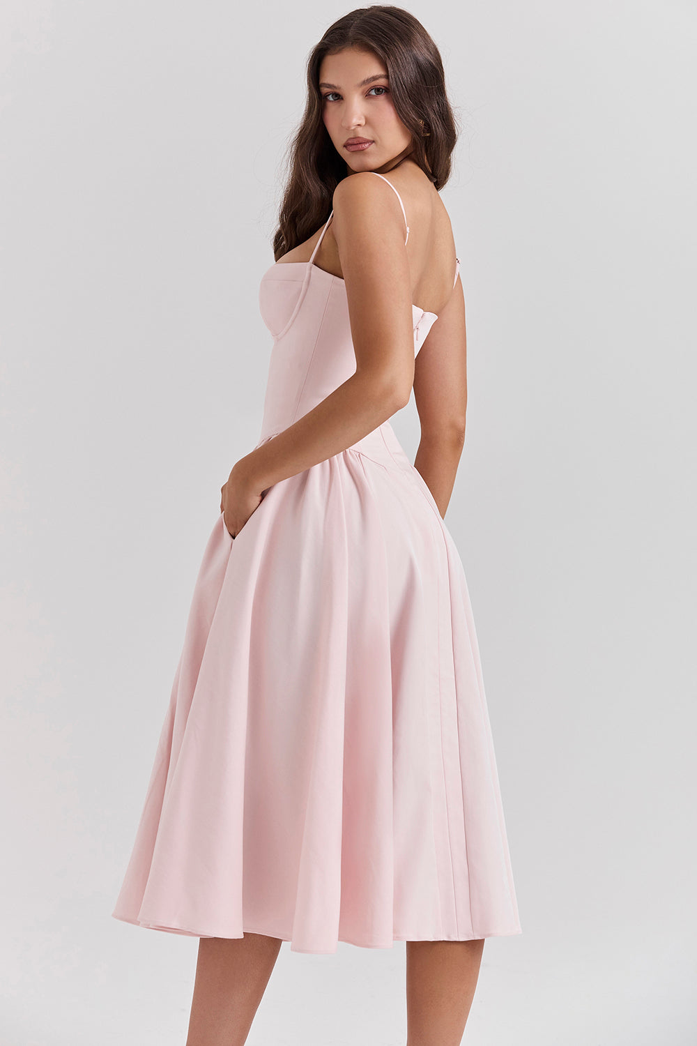 Lory Elegant Midi Dress