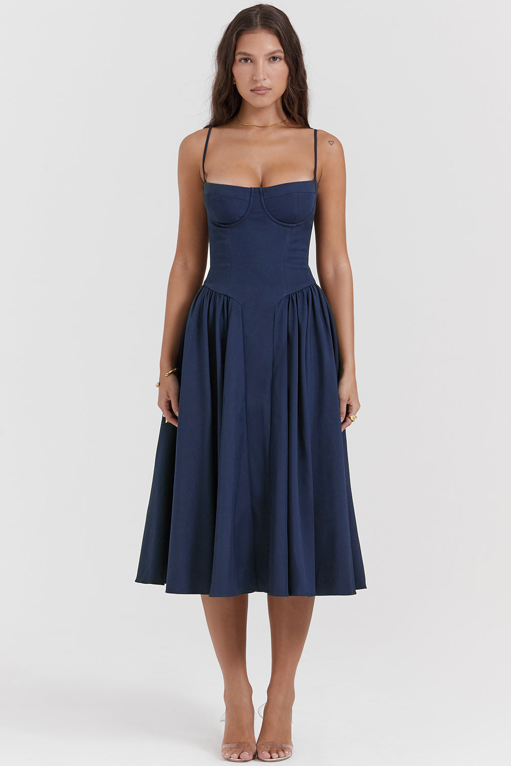 Lory Elegant Midi Dress