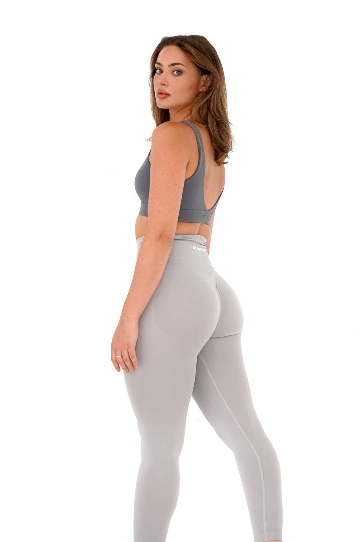 Seamless Sculpt Leggings - Light Grey