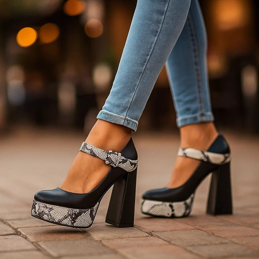 NATALIA VOSS PLATFORM HEELS