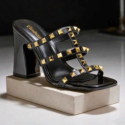 MARCELLA ASTER BLOCK HEELS