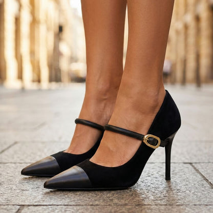 Ines Velvet Heels