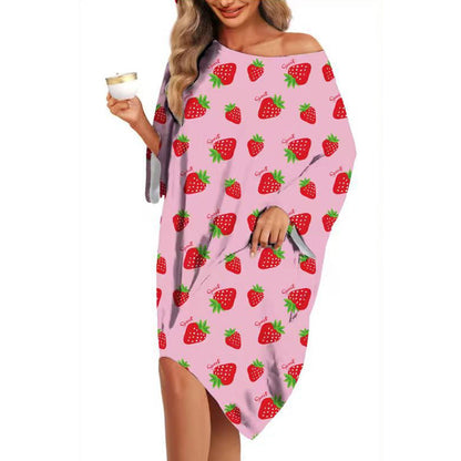 Loose-fitting Fun Patterned Nightgown