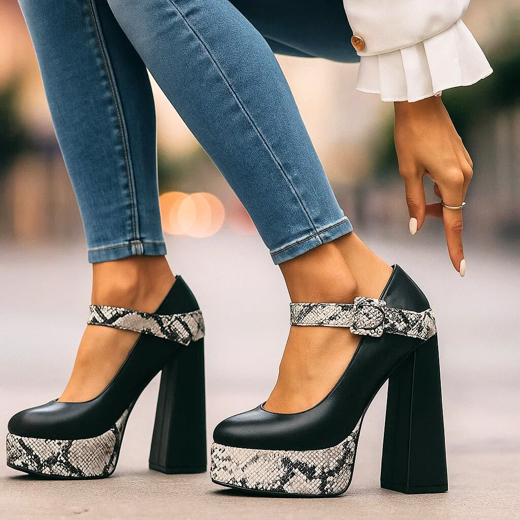 NATALIA VOSS PLATFORM HEELS