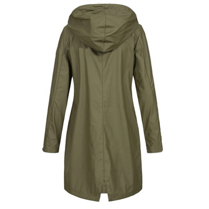 Lightweight Windbreaker Jacket with Adjustable Hood