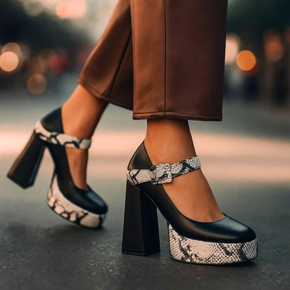 NATALIA VOSS PLATFORM HEELS