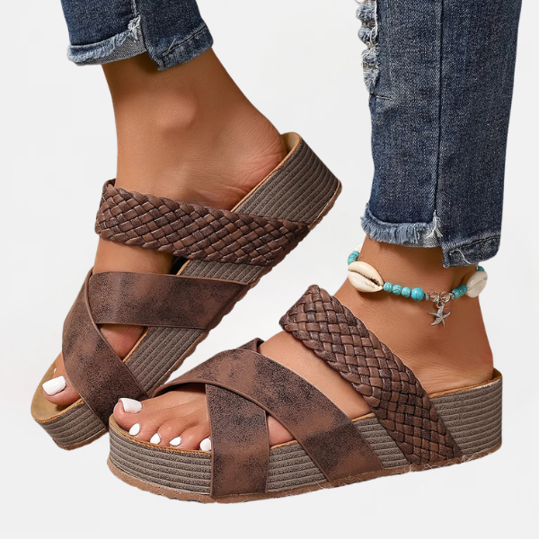 Skylar - Leather Orthopedic Sandals