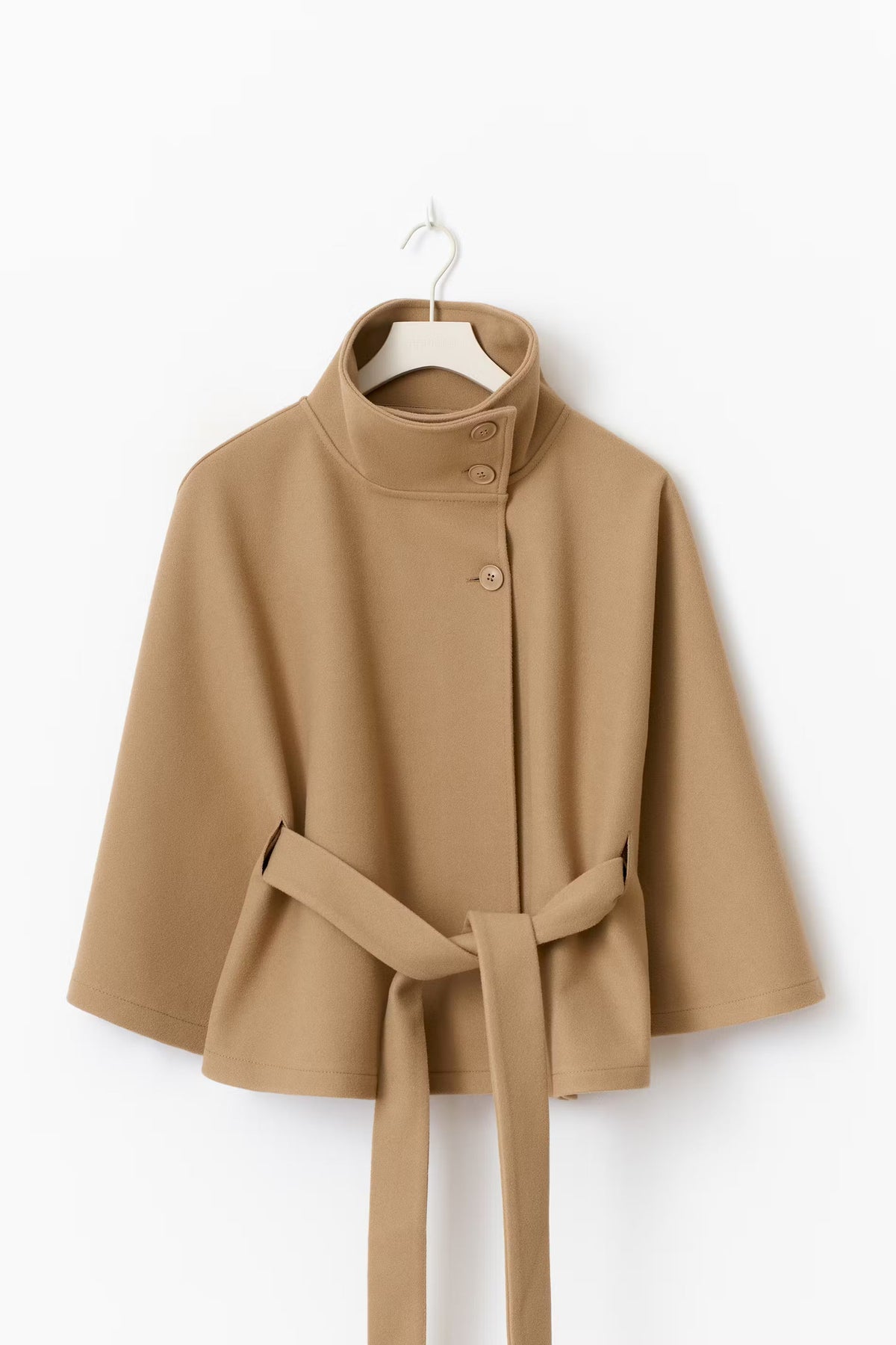 Aurrelia | Belted Cape Jacket