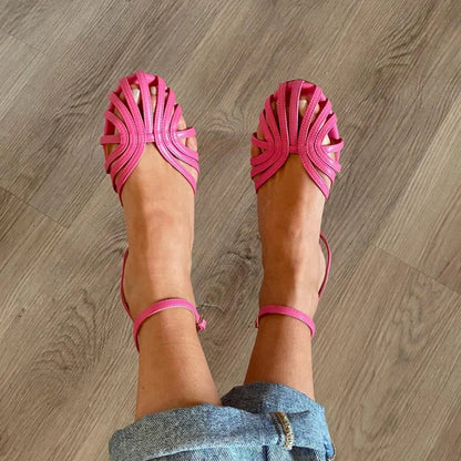 Vittoria | Gold Jewel Sandals