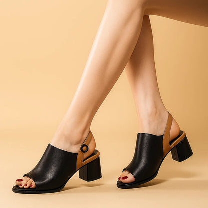 MAYA MAY SLIP-ON HEELS