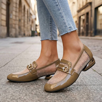 Nayela Buckle Loafers