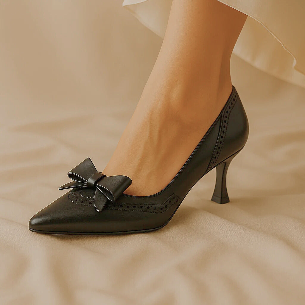MELENA BOW HEELS