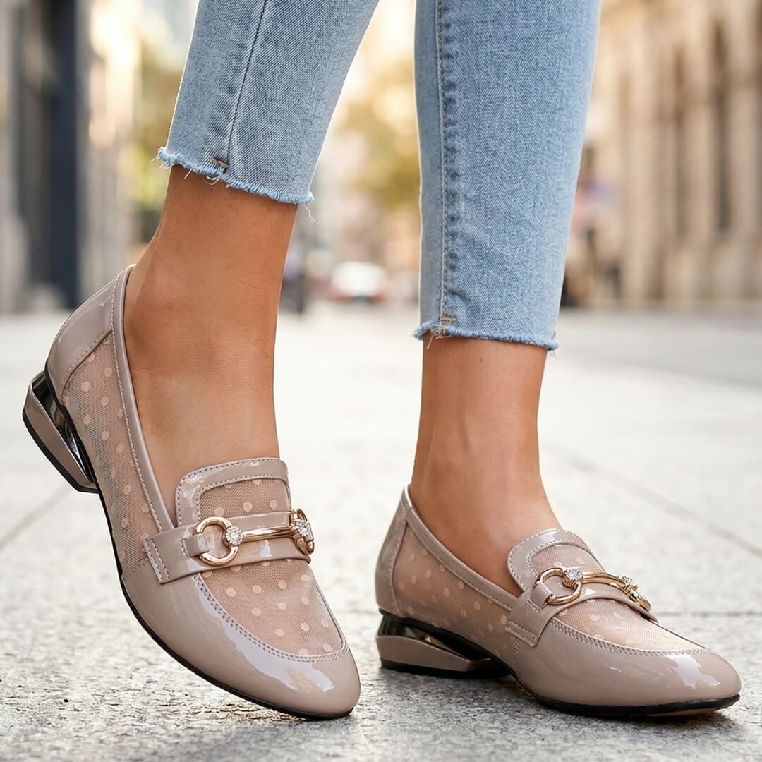 Nayela Buckle Loafers