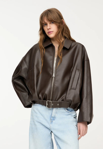 Sophia | Leather Jacket