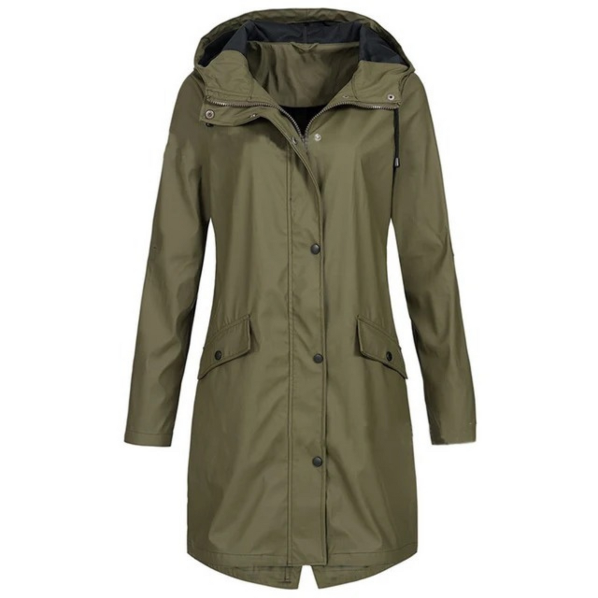 Lightweight Windbreaker Jacket with Adjustable Hood