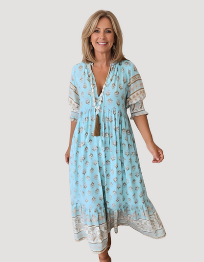Elle | Flowing bohemian dress