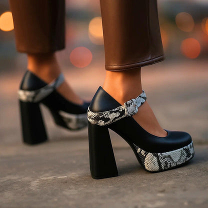 NATALIA VOSS PLATFORM HEELS