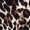 Brown Leopard Print Strapless Shirred Waist Midi Dress