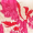Pink And Cream Floral Print Puff Sleeve Smock Midi Dress