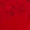 Red Smudge Print Puff Sleeve Frill Hem Mini Dress