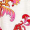 Multi Floral Print Shirred Straps Tiered Midi Dress