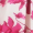 Pink And Cream Floral Print Tie Halter Neck Midi Dress