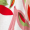 Multi Leaf Print Waist Cut Out Frill Hem Midi Dress