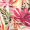Multi Tropical Floral Print Bandeau Frill Midi Dress