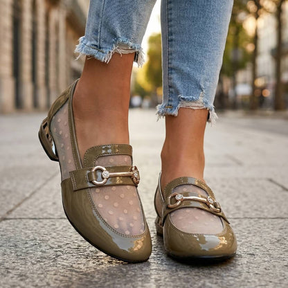 Nayela Buckle Loafers