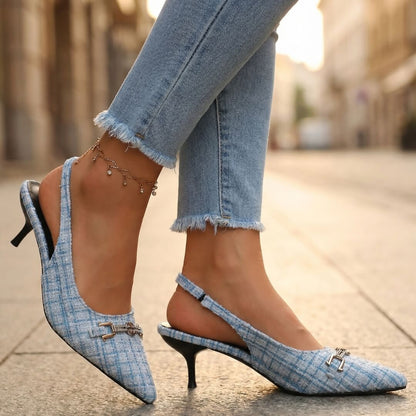 Niva Slingback Heels