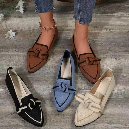 VALENTINA KNIT FLATS