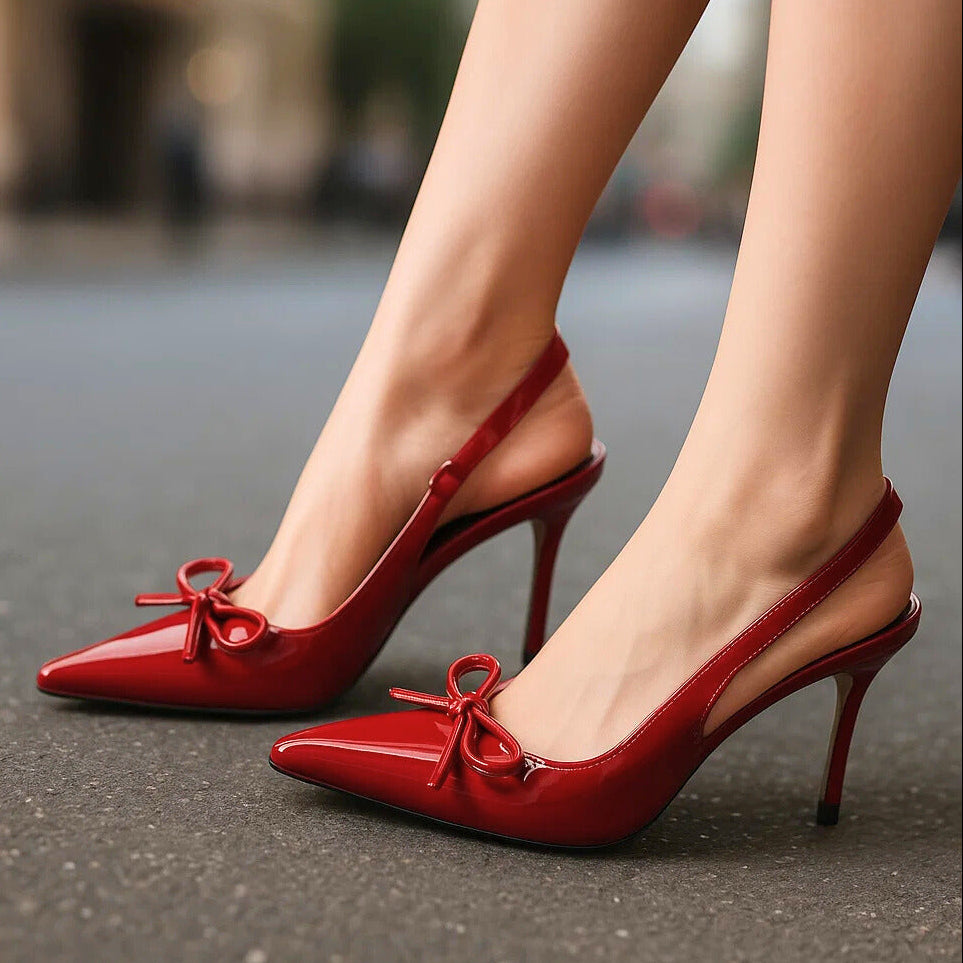 VALENTINA RAE BOW HEELS