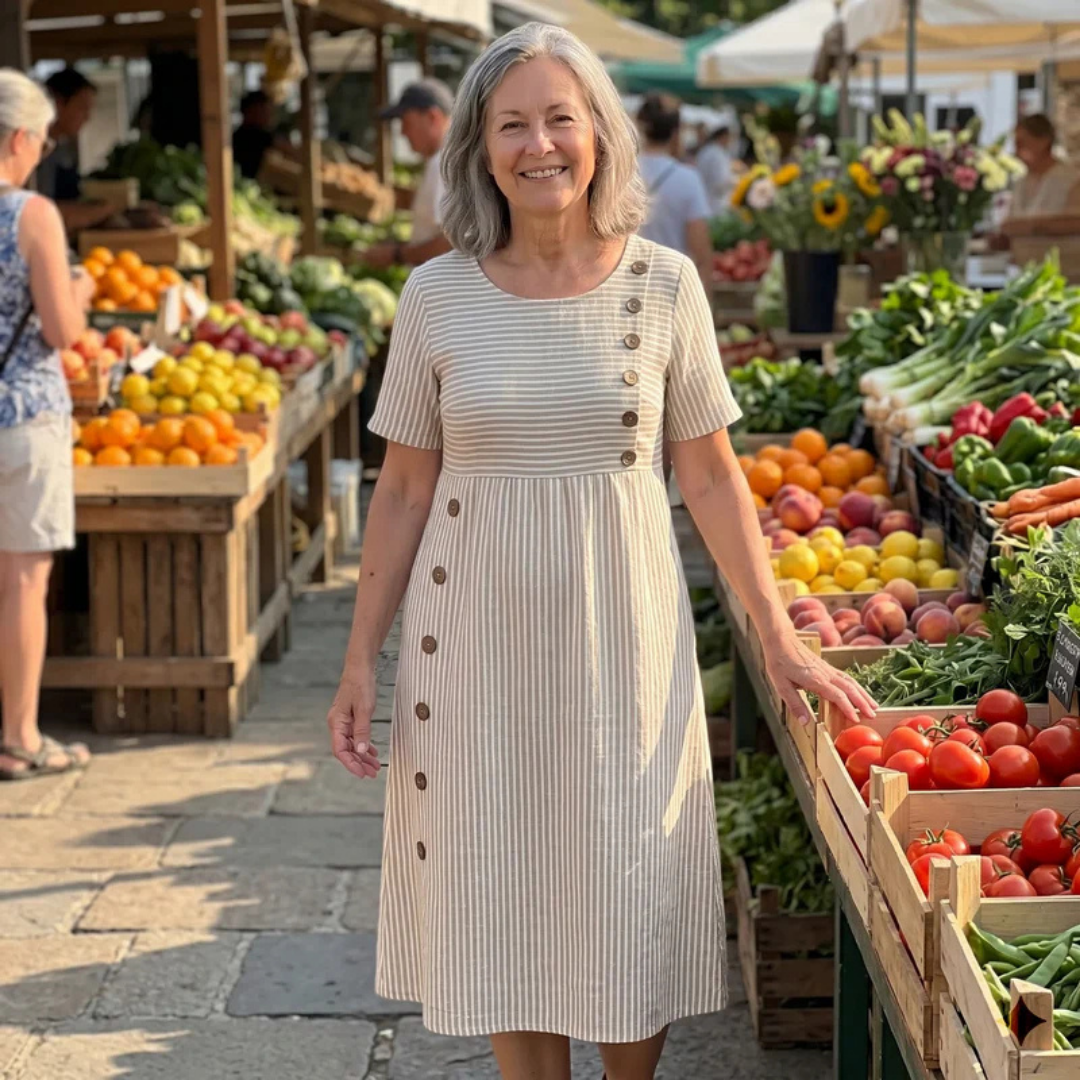 Belle | Striped Summer Dress