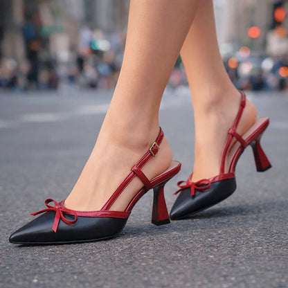 AMARA BELLE BOW HEELS