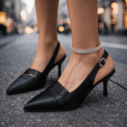 Nira Satin Heels