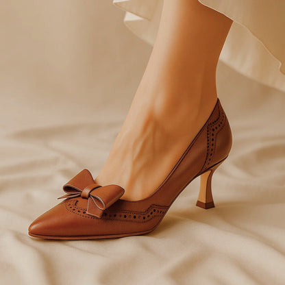 MELENA BOW HEELS