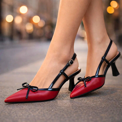 AMARA BELLE BOW HEELS