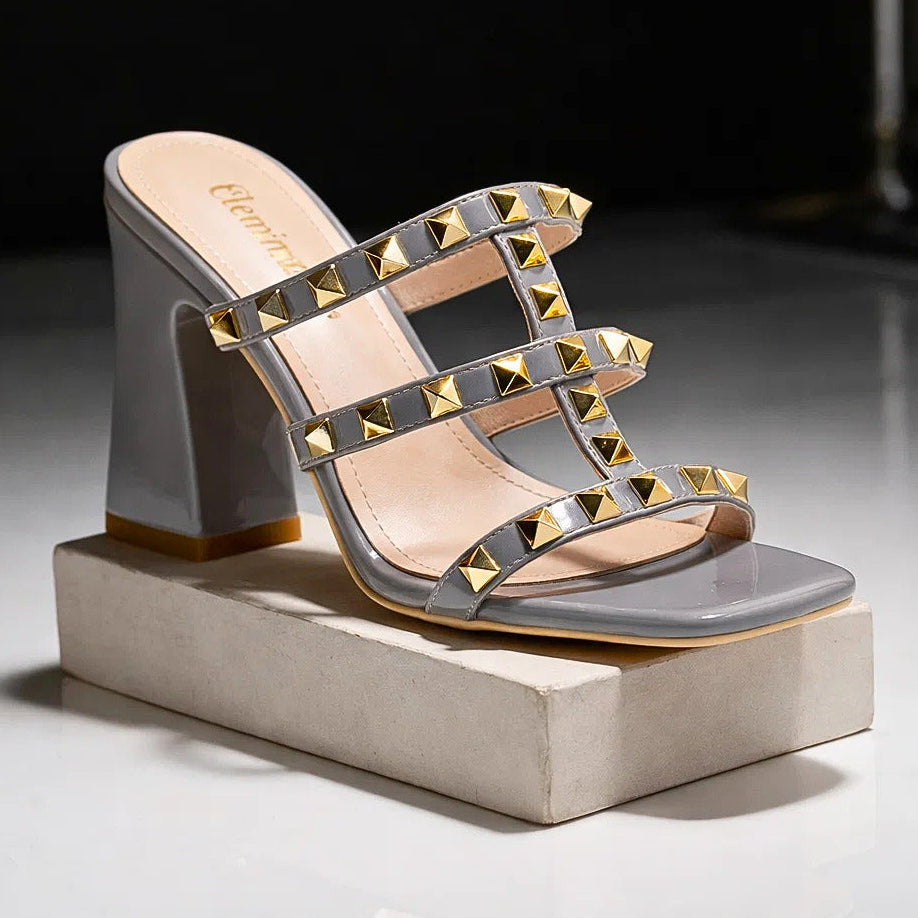 MARCELLA ASTER BLOCK HEELS